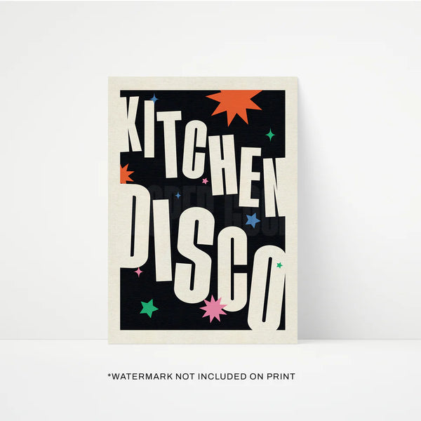 Proper Goods Kitchen Disco Rainbow | 16x20 Unframed