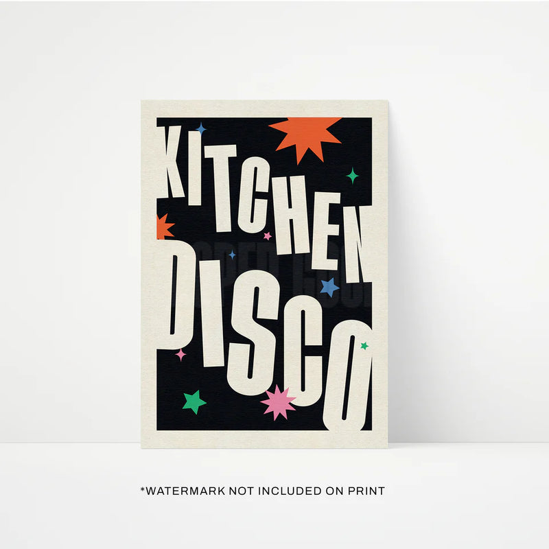 Proper Goods Kitchen Disco Rainbow | 16x20 Unframed