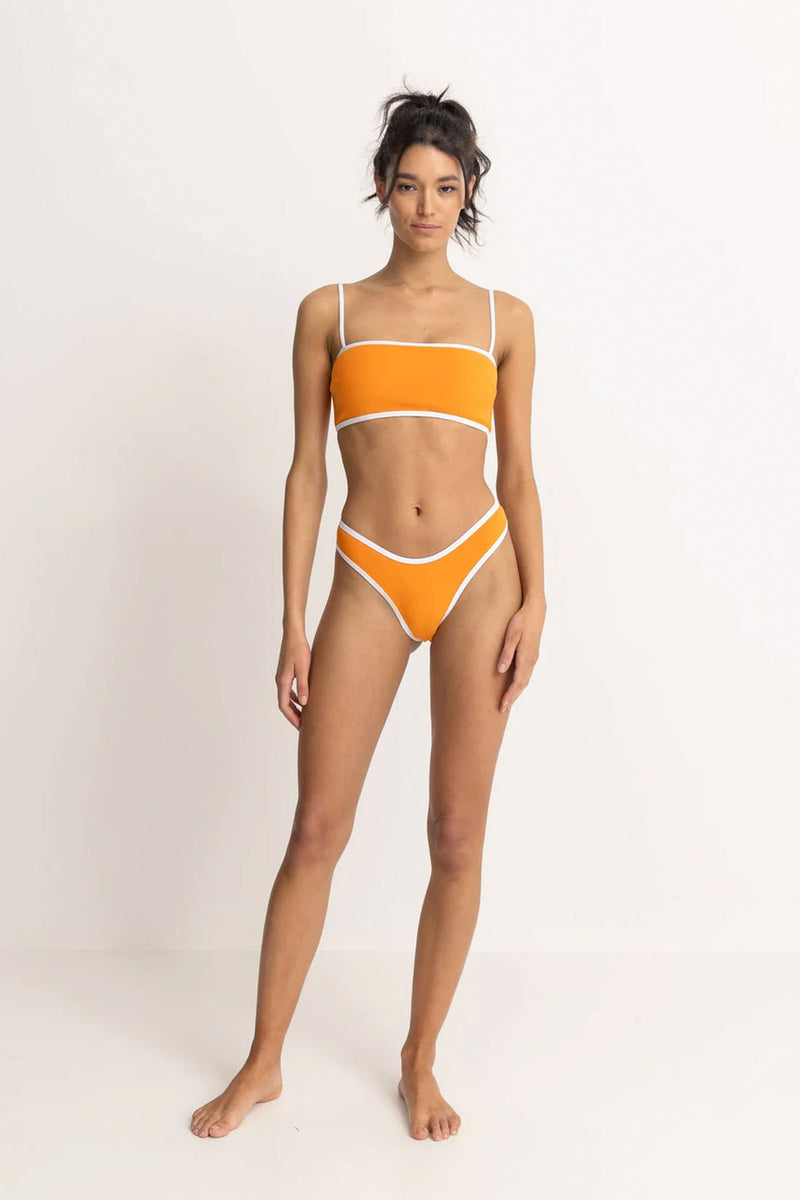 Rhythm Terry Bandeau Top Orange