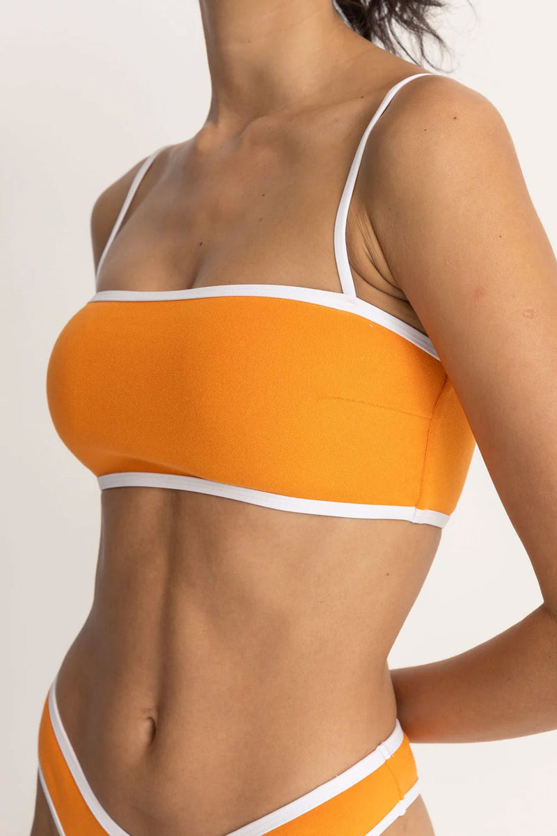 Rhythm Terry Bandeau Top Orange