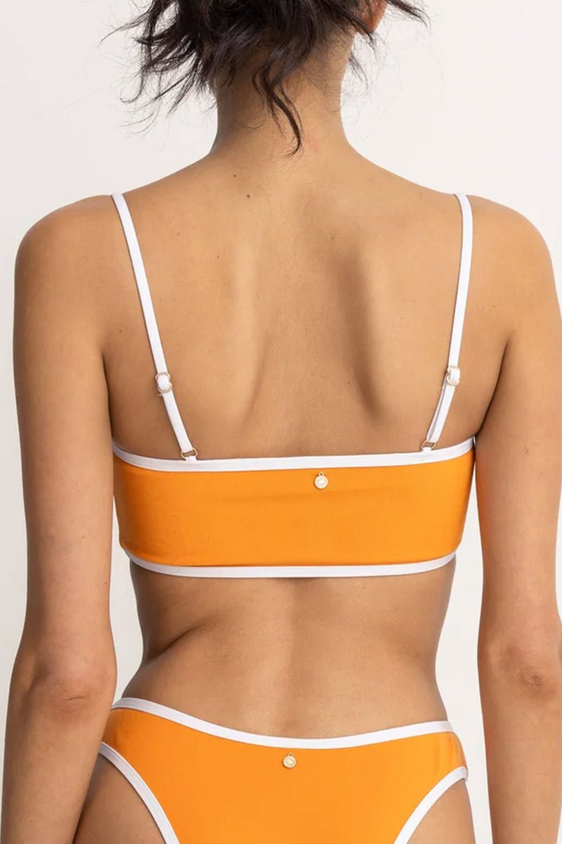 Rhythm Terry Bandeau Top Orange