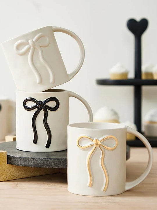 Santa Barbara Design Studio Bow Mug - Gold