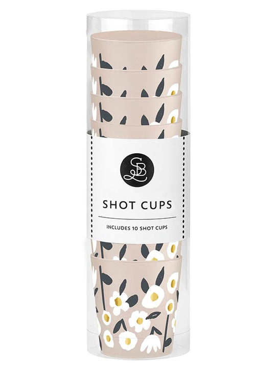Santa Barbara Design Studio 2oz Frost Shot Cup Set-  Floral