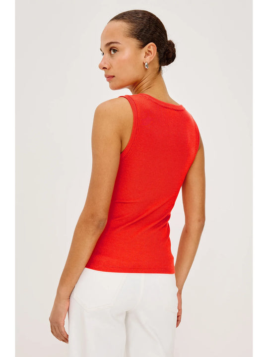 Rails Bobbie Tank - Cherry
