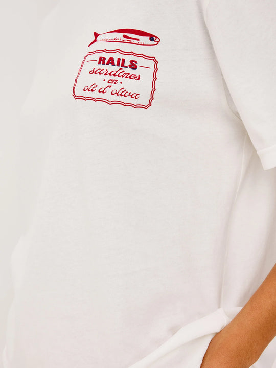 Rails Souvenir Tee - Sardines