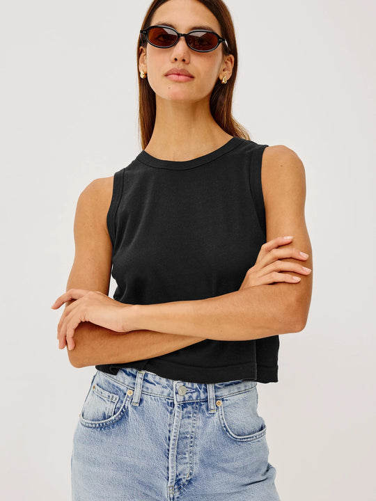 Rails Boxy Tank - Black