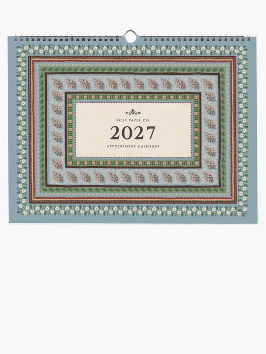 Rifle Paper Co. 2027 Paisley Appointment Calendar