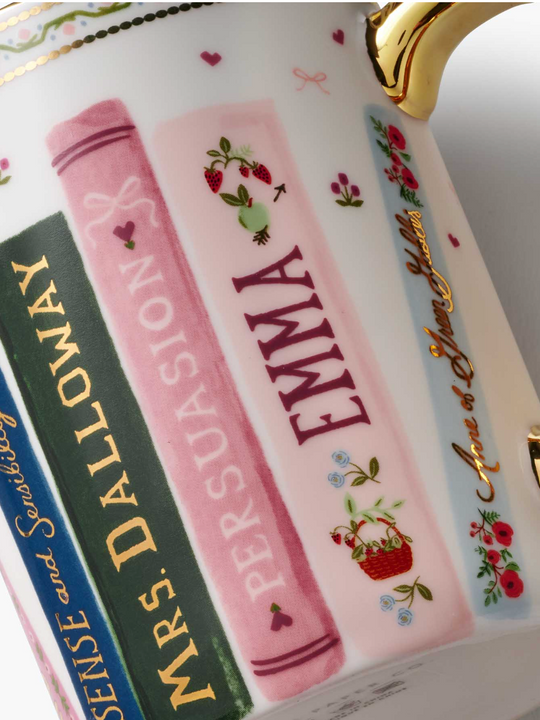Rifle Paper Co. Ladies Night Book Club Porcelain Mug