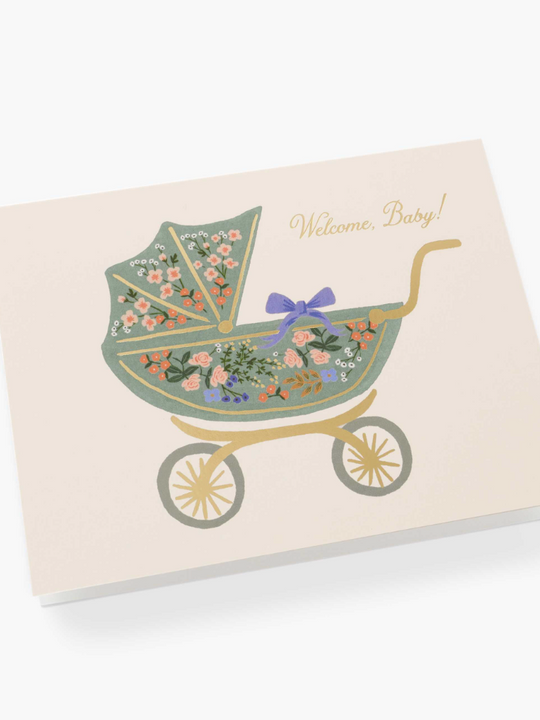 Rifle Paper Co. Floral Pram Card