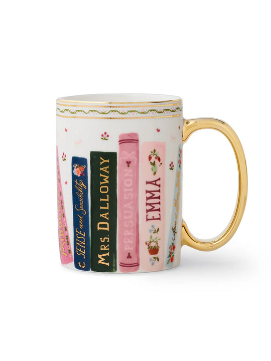 Rifle Paper Co. Ladies Night Book Club Porcelain Mug