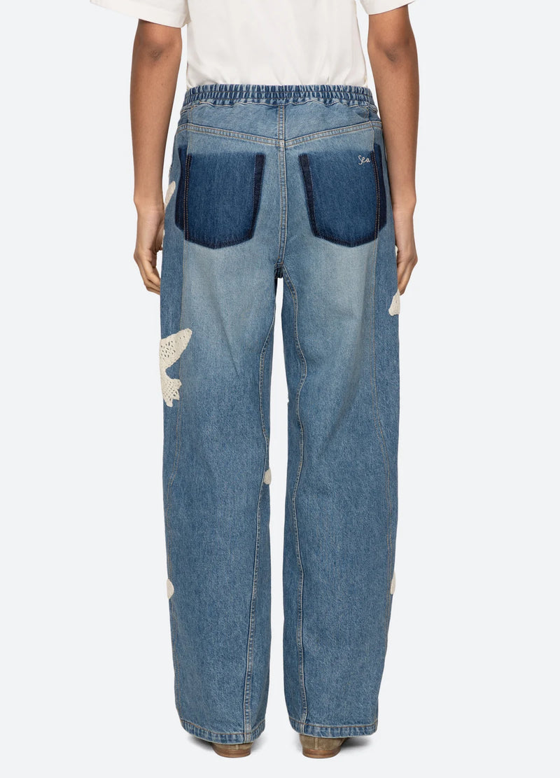 Sea NY Payton Denim Jeans Blue