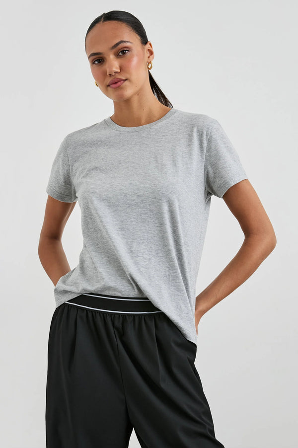 Rails Classic Crew Heather Grey