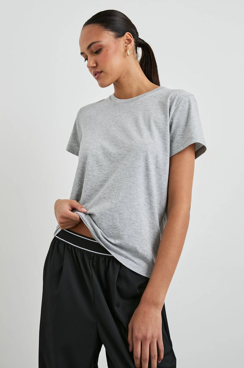 Rails Classic Crew Heather Grey