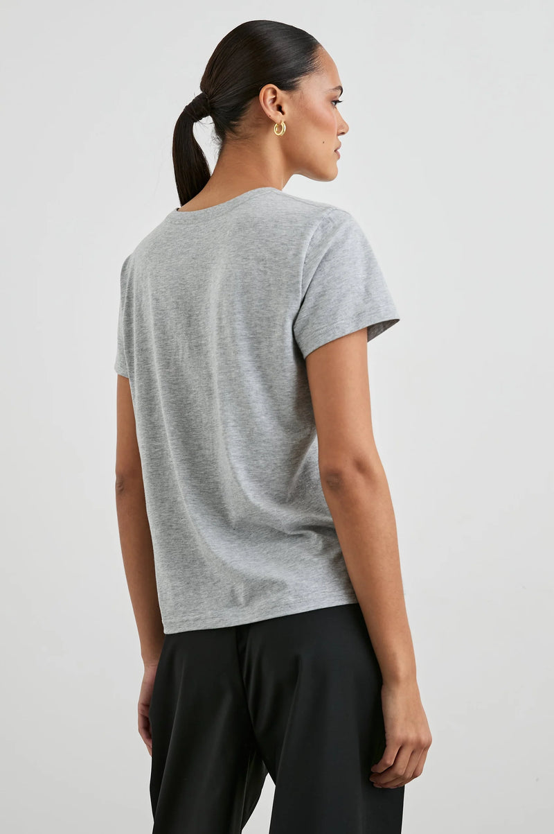 Rails Classic Crew Heather Grey