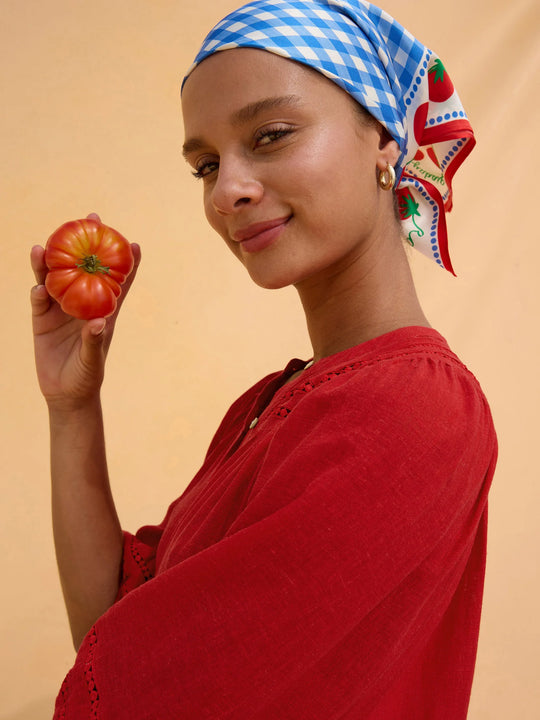 Rails Cosima Scarf - Gingham Tomatoes