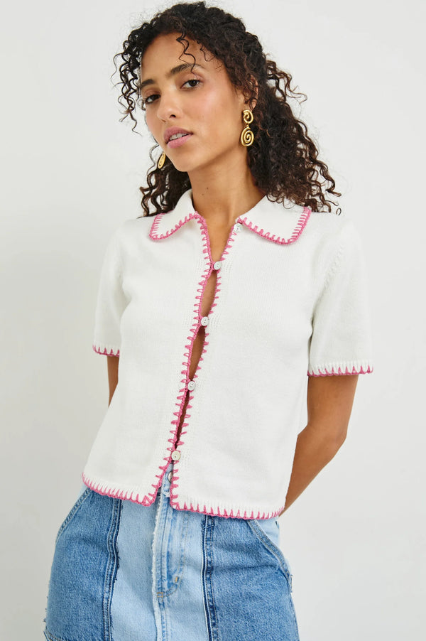 Rails Maliah Ivory Hibiscus