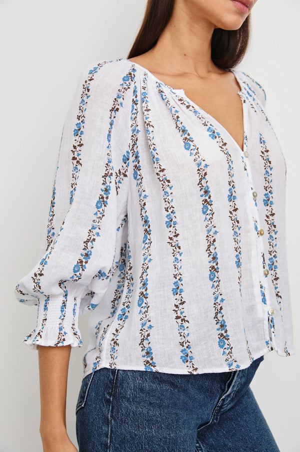 Rails  Mariah Bluebell Stripe