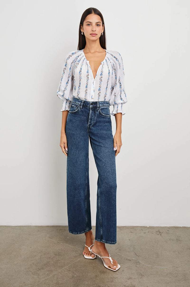 Rails  Mariah Bluebell Stripe