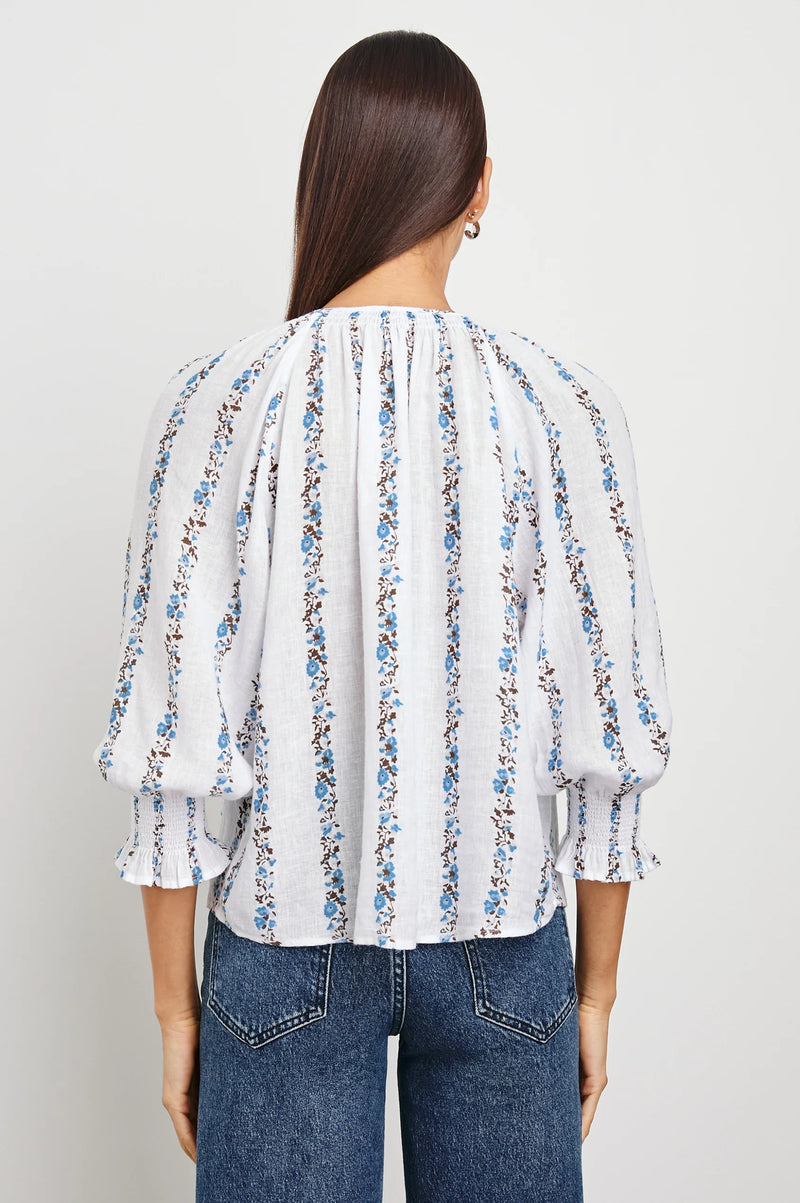 Rails  Mariah Bluebell Stripe