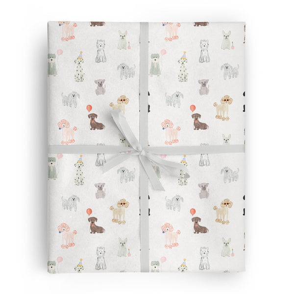 Ramona & Ruth Dog Party Gift Wrap Roll