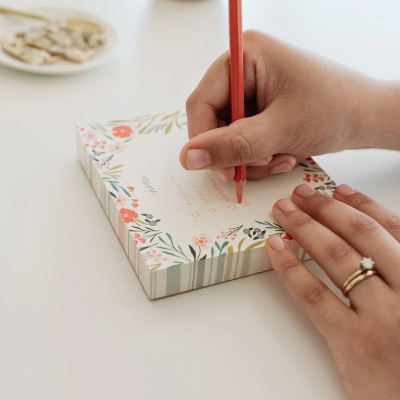 Ramona & Ruth Floral Block Notepad