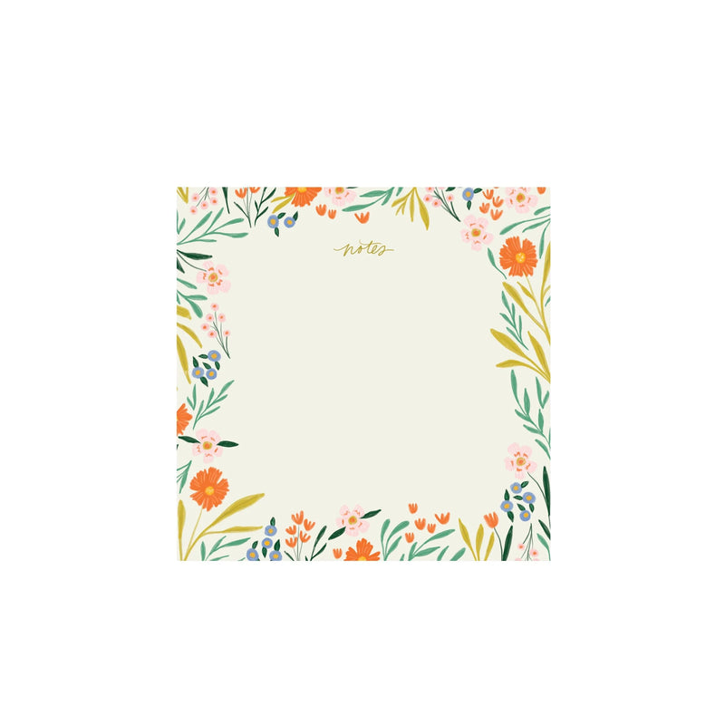 Ramona & Ruth Floral Block Notepad