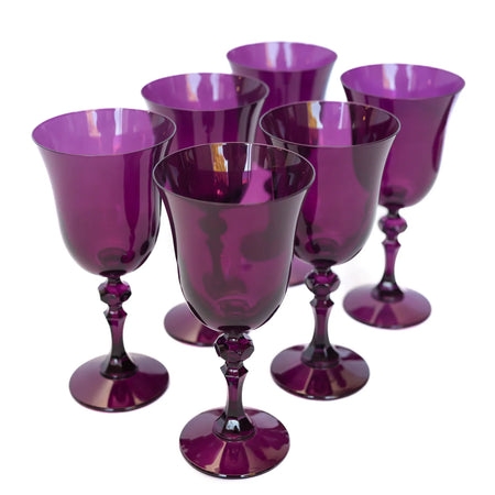Holiday Preorder: Estelle Colored Glass Regal Goblet