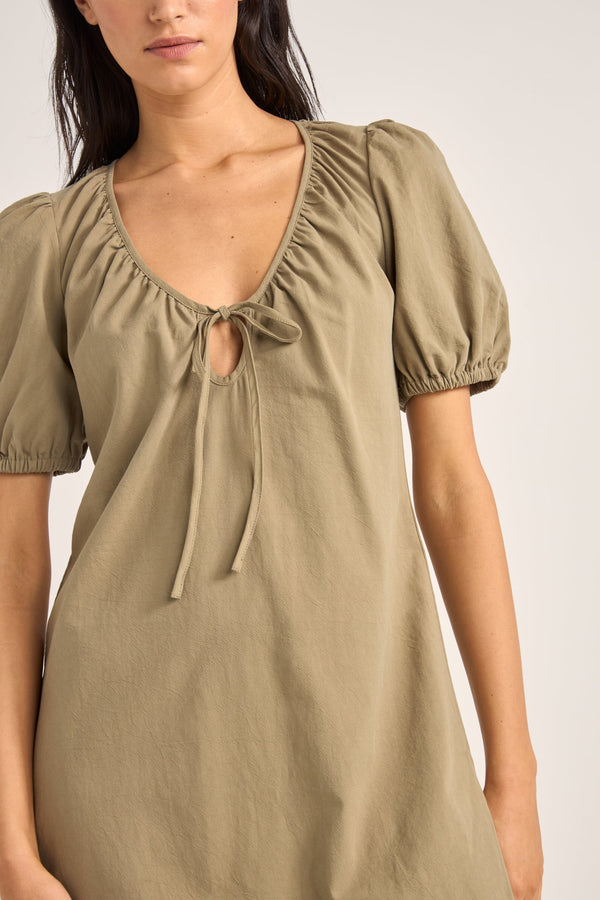 Rhythm Desi Mini Dress Sage