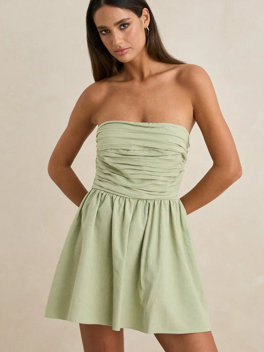 Rhythm Mila Mini Dress Palm