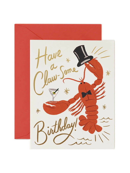 Rifle Paper Co. Claw-some - Birthday Card