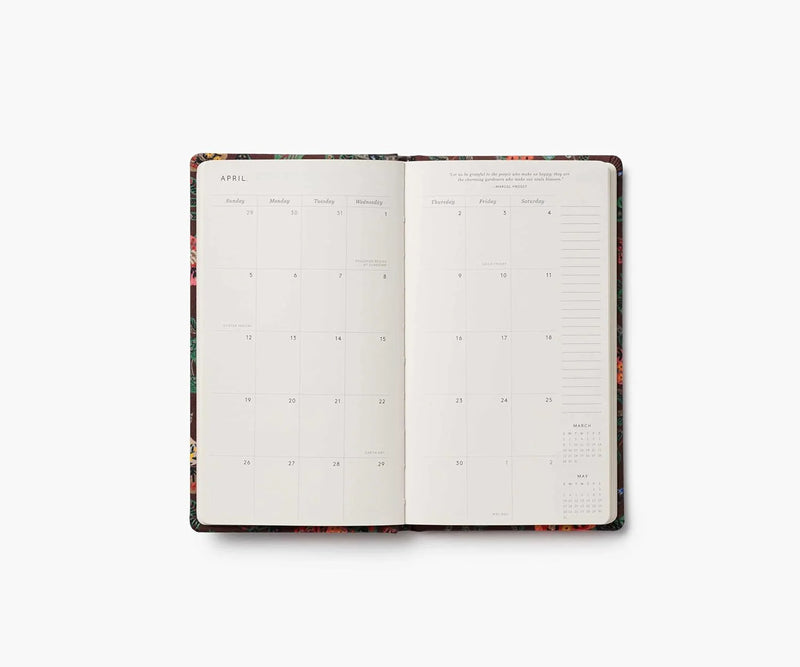 Rifle Paper Co. 2026 Gracie 12-Month Hardcover Pocket Planner