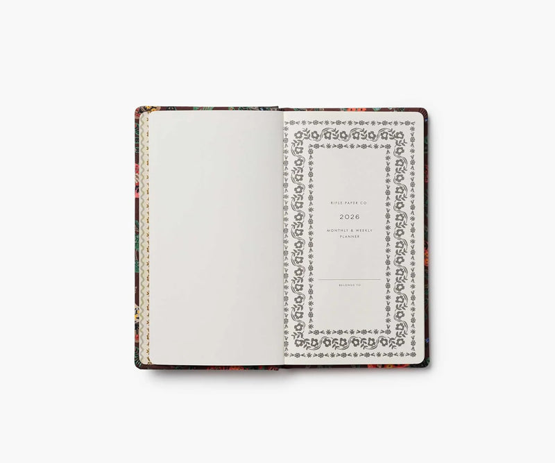 Rifle Paper Co. 2026 Gracie 12-Month Hardcover Pocket Planner