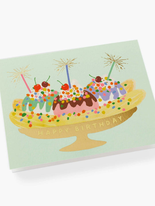 Rifle Paper Co. Banana Split Birthday Card