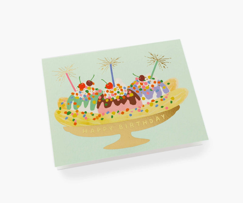 Rifle Paper Co. Banana Split Birthday Card