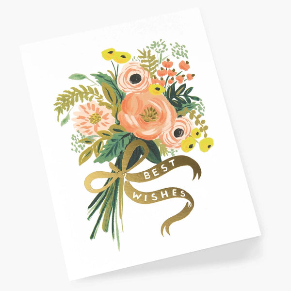 Rifle Paper Co. Best Wishes Bouquet Card