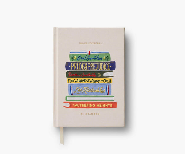 Rifle Paper Co. Book Club Embroidered Book Journal