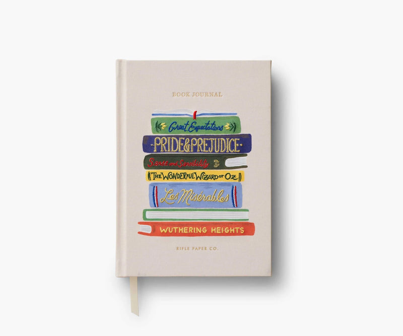 Rifle Paper Co. Book Club Embroidered Book Journal