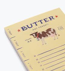 Rifle Paper Co. Butter Not Forget Market Pad