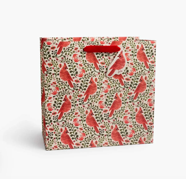 Rifle Paper Co. Cardinals Large Gift Bag