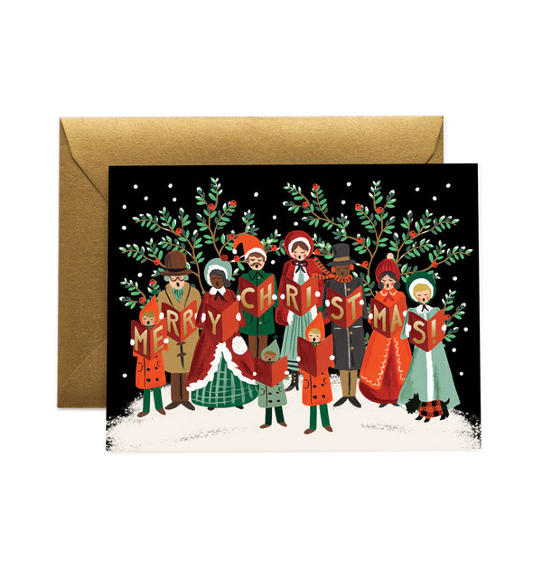Rifle Paper Co. Christmas Carolers Card