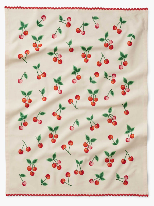 Rifle Paper Co. Cherries Tea Towel