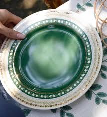 Rifle Paper Co. Delphine Porcelain Dessert Plate Set