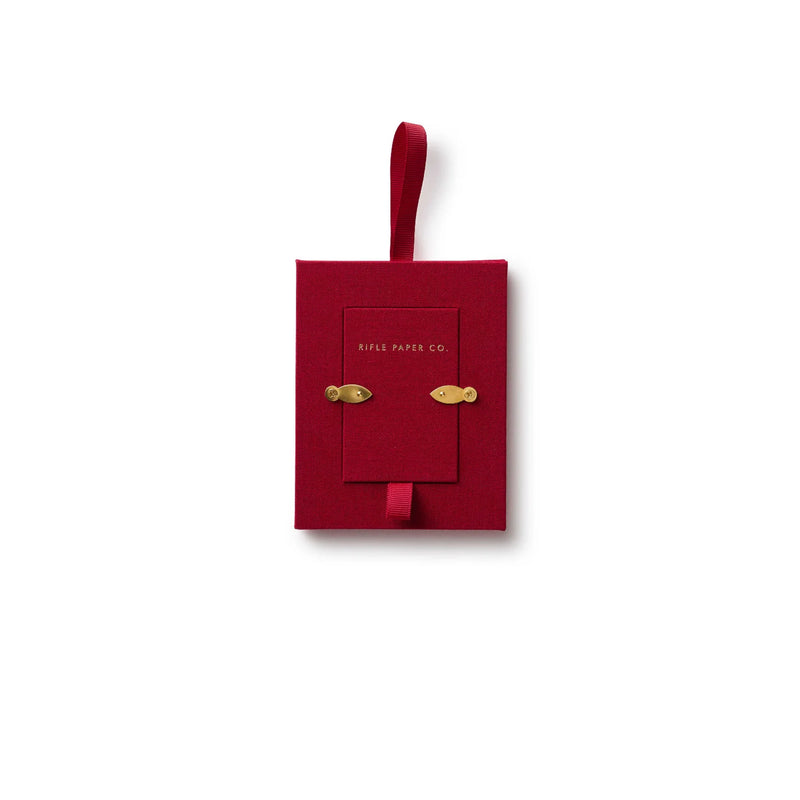 Rifle Paper Co. Garland Embroidered Frame Ornament