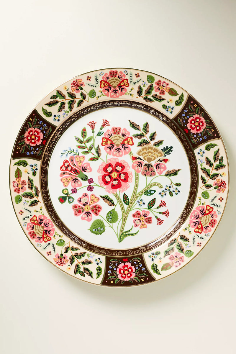 Rifle Paper Co. Gracie Porcelain Dinner Plate Set
