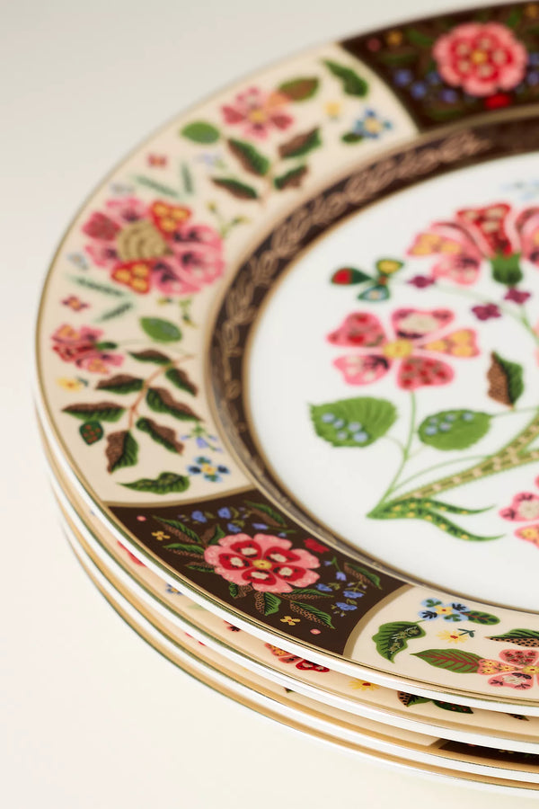 Rifle Paper Co. Gracie Porcelain Dinner Plate Set