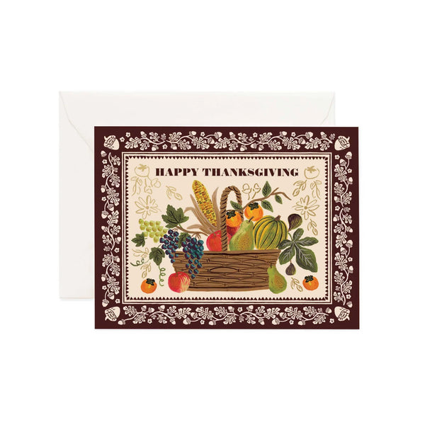 Rifle Paper Co. Harvest Thanksgiving Card