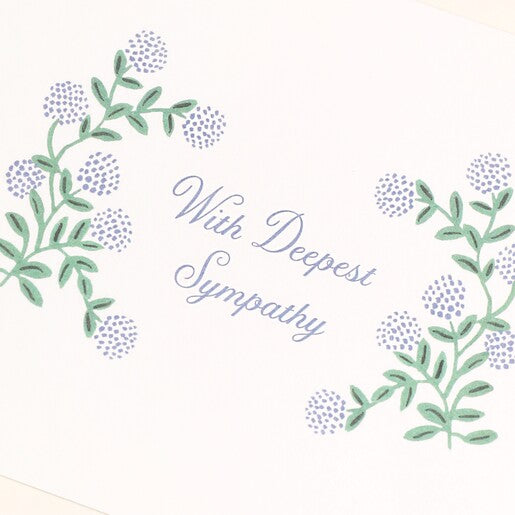 Rifle Paper Co. Hydrangea Sympathy Card