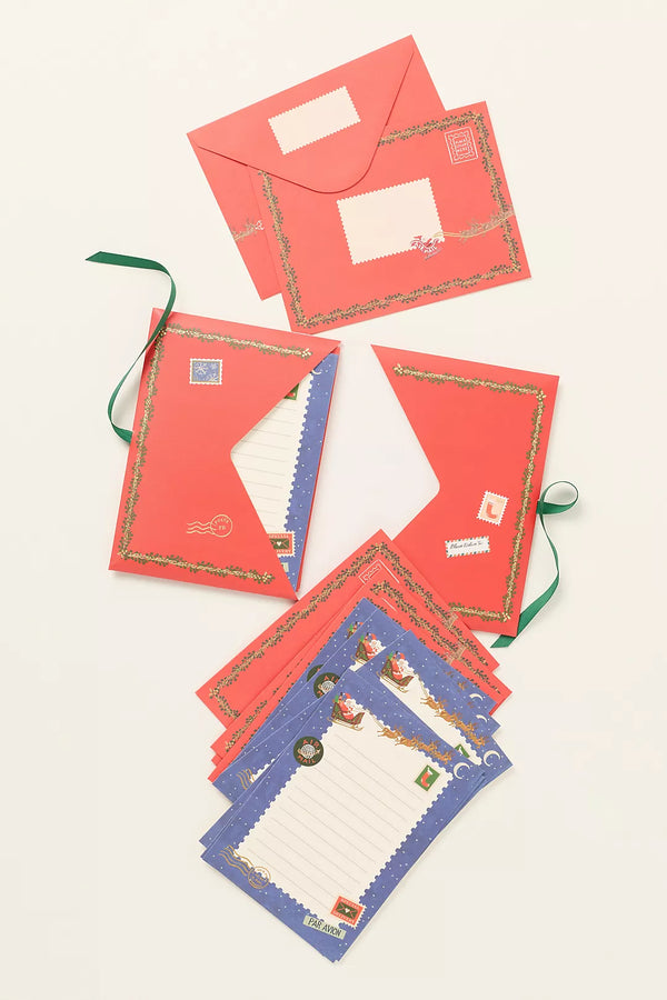 Rifle Paper Co. Letters to Santa Folio Stationery Set
