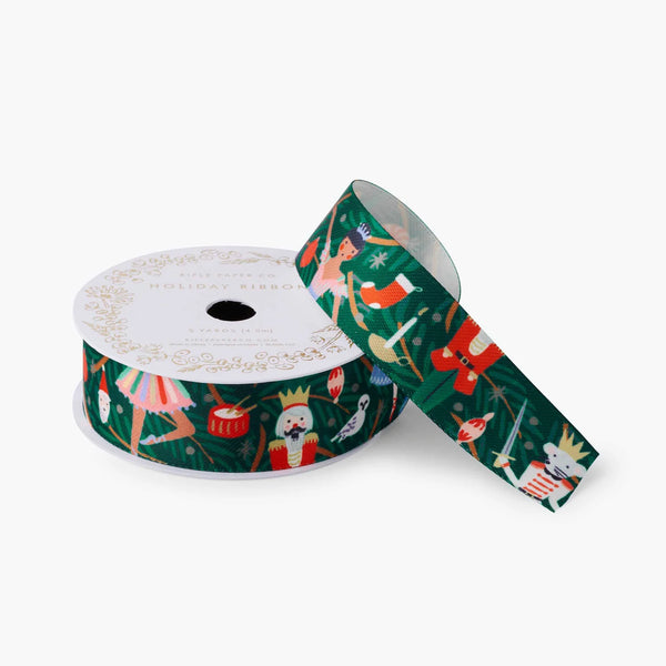 Rifle Paper Co. Nutcracker Satin Ribbon