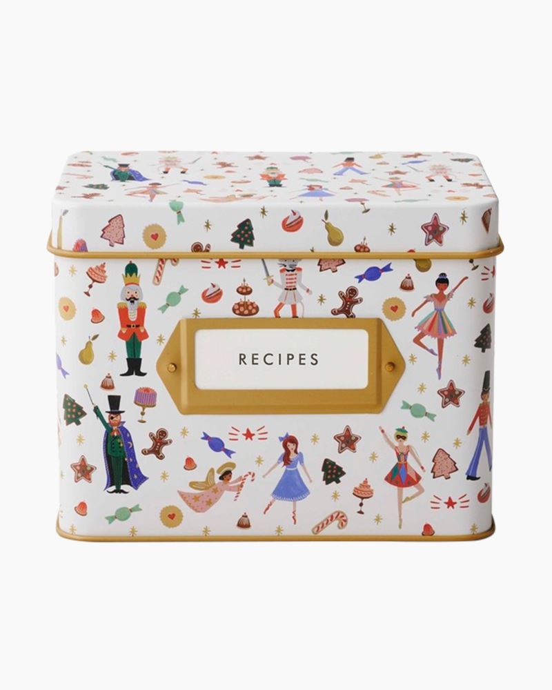 Rifle Paper Co. Nutcracker Sweets Recipe Tin